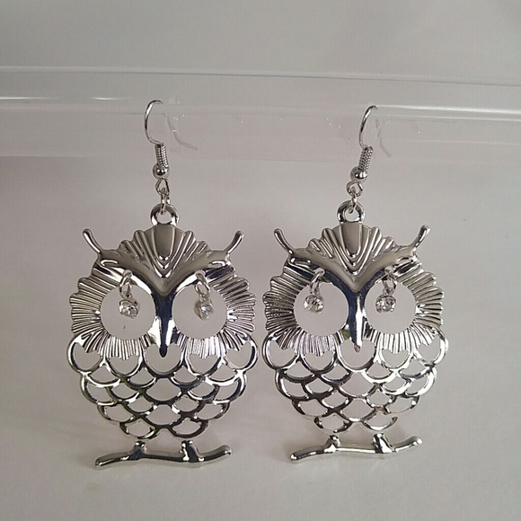 Owl Earrings - Picture 3 of 3