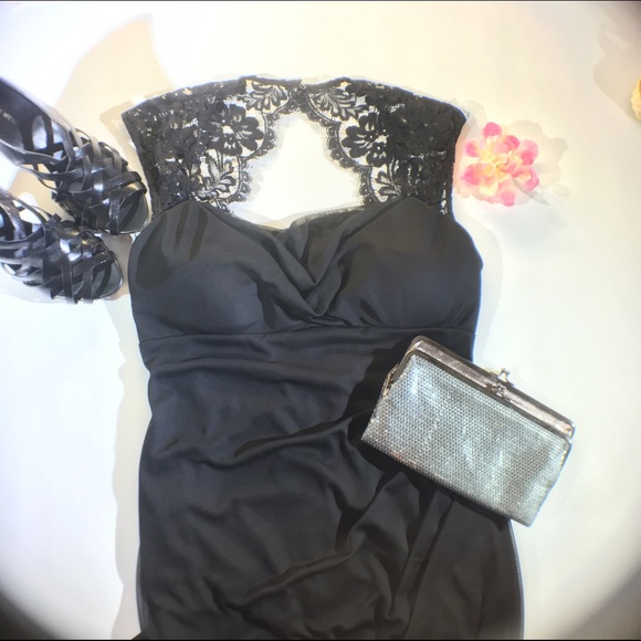 Black Formal Full-length Dress