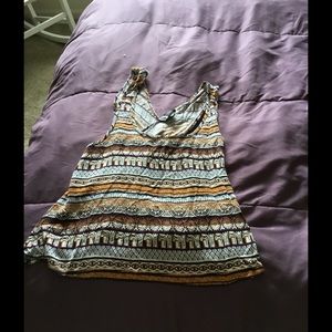 Multi colored tank