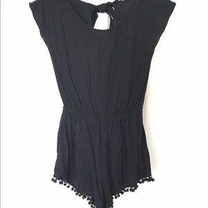 Black Romper from Urban Outfitters