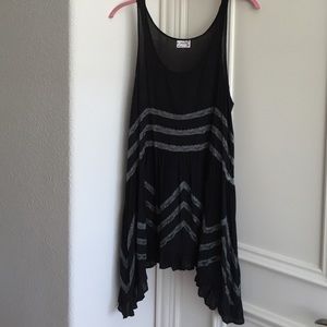 Free People lace trapeze dress