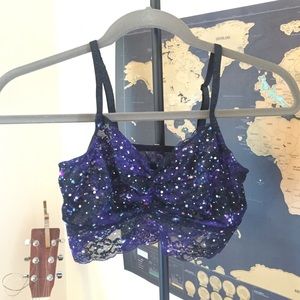 Victoria's Secret PINK galaxy S lace bralette