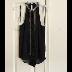 Black dressy tank top