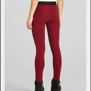 NWOT BCBG Merlot leggings