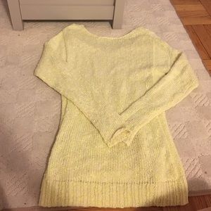 Neon long sleeve sweater