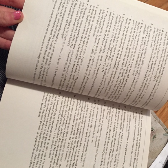 Cliff Notes SAT cram plan book - Picture 4 of 4