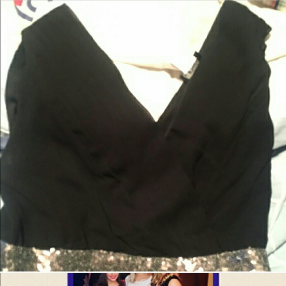 Black and Silver Sequin dress - Picture 2 of 3