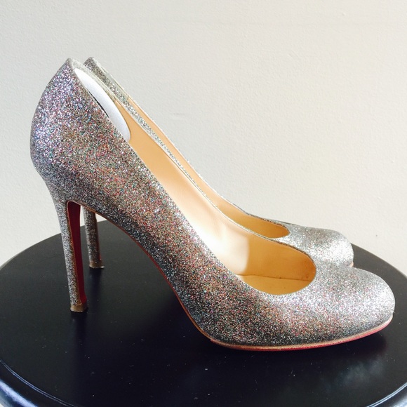 Christian Louboutin Glitter Pumps - Picture 2 of 4