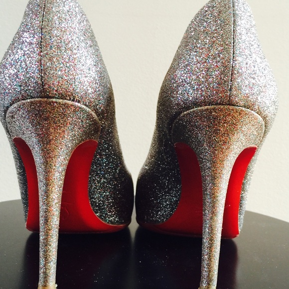 Christian Louboutin Glitter Pumps - Picture 3 of 4