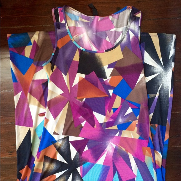 Multicolored maxi dress