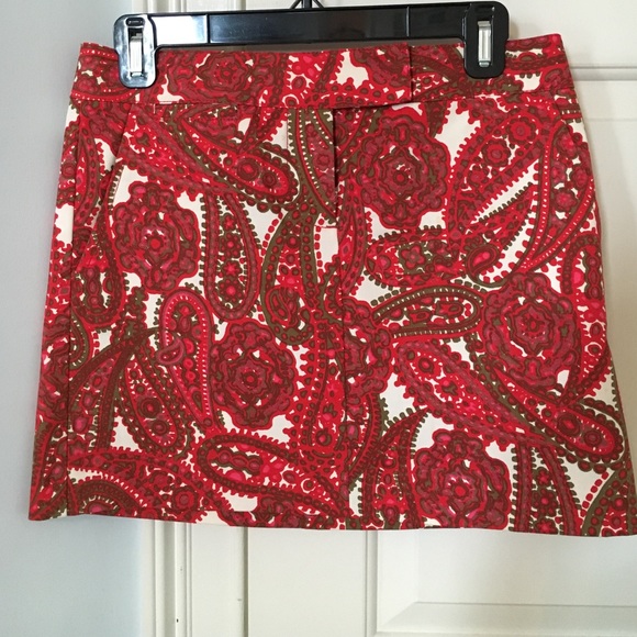 J.Crew paisley skirt!! perfect for summertime!