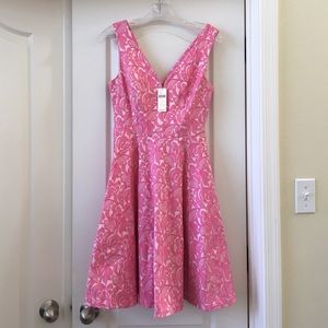 Anthropologie Flirty Floral Dress