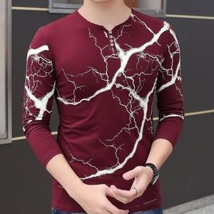 Fire custom designer shirt, with lighting blots