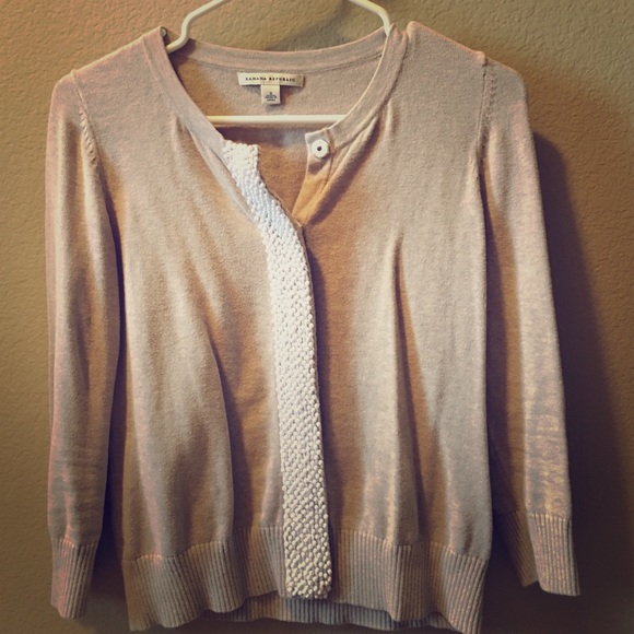 Beige cardigan