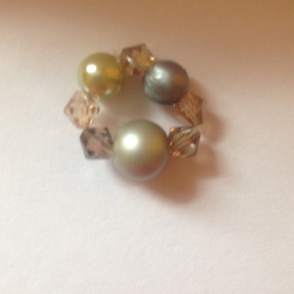 Modern design bracelet ring and earings - Picture 3 of 4