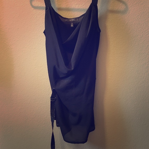 Dressy black tank top