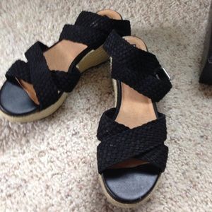 Adam tucker ... Me too,  black wedges