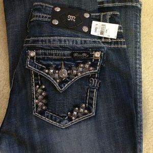 Mid-Rise Miss Me Jeans