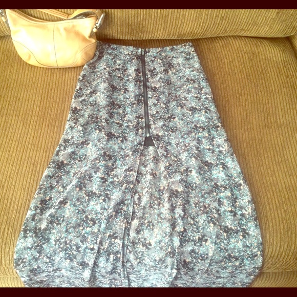 BCBGeneration Floral Maxi Skirt