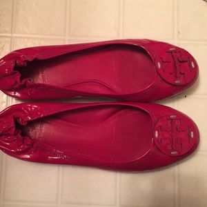 Tory Burch REVA patent leather ballet flat