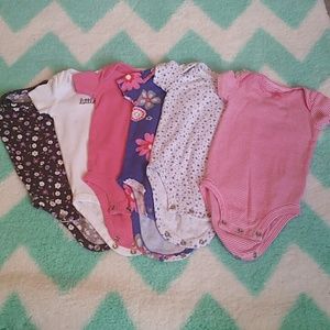 Cater girls 3 month onesies
