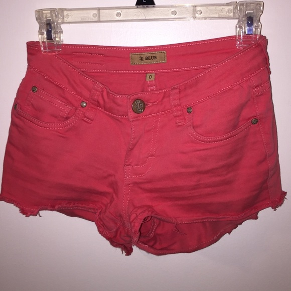 Coral shorts size 0 from Pacsun