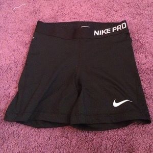 Nike pro athletic shorts