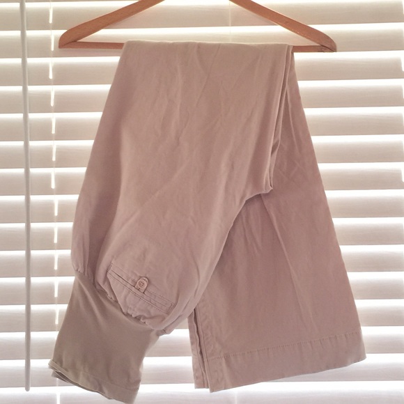 Maternity khaki slacks