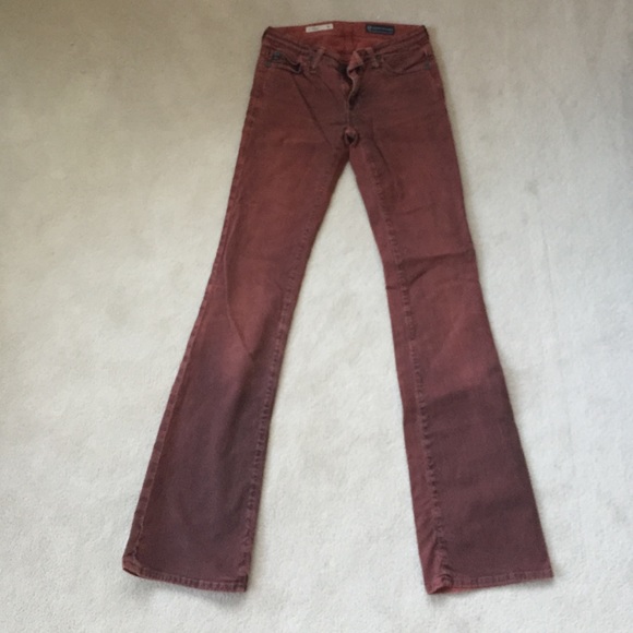 AG rust colored flare jeans - Picture 1 of 4