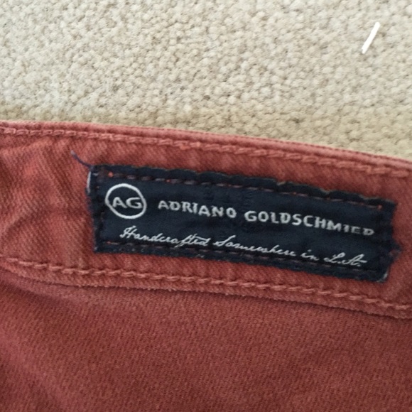 AG rust colored flare jeans - Picture 3 of 4