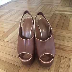 Topshop 70s platform heels