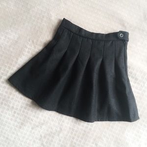Black Pleated Skirt