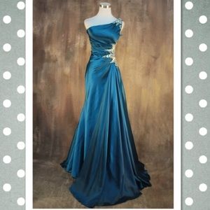 Teal Prom Dress