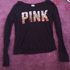 black and gold sequin shirt