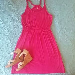 Old Navy Bright Pink Dress Size Large