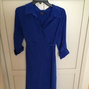 Maternity: GAP royal blue maternity dress