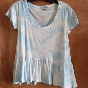 Urban Outfitters sky printed drop waist tshirt