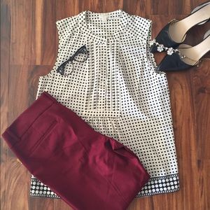 J. Crew >> Tunic Blouse