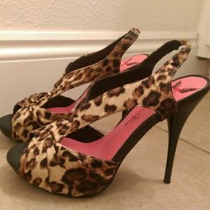 Cheetah Heels