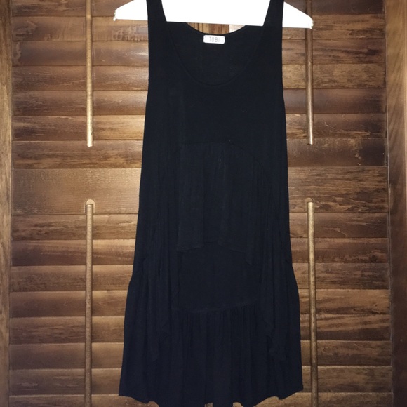 Black high low top