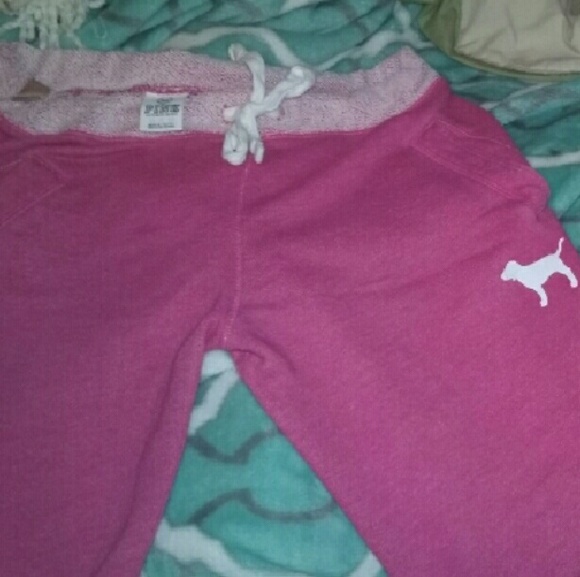 Pink sweats