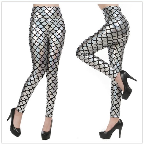 Design mermaid leggings for women