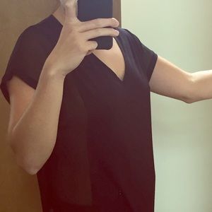 Rag and Bone side paneled sheer top