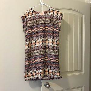 Aztec boutique dress
