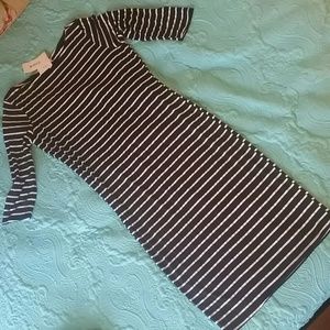 JustFab Navy Blue Dress