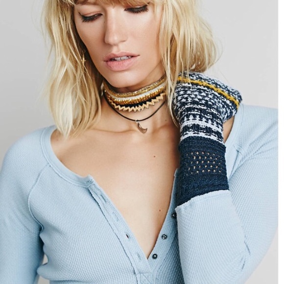 Free People Tops - Free People ski lodge cuff thermal