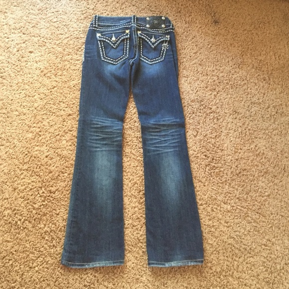 Size 25 never been worn! miss me jeans boot cut! - Picture 3 of 4