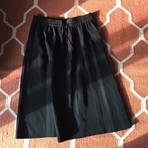 Black Flowy skirt