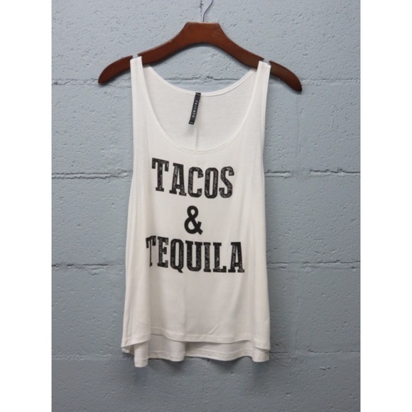 Tops - LAST ONE!! Tacos & Tequila Top-LARGE