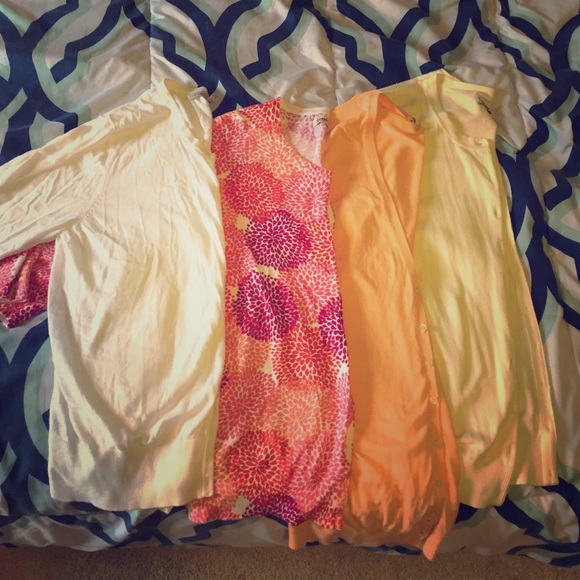 Lot of 4 spring cardigans